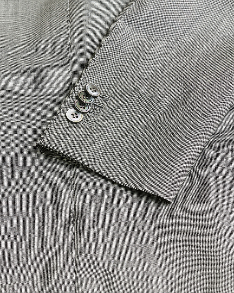 Mies | Oscar Jacobson Elmer Suit Grey Melange 48 | Pre-owned | Oscar Jacobson Elmer Suit Grey Melange 48