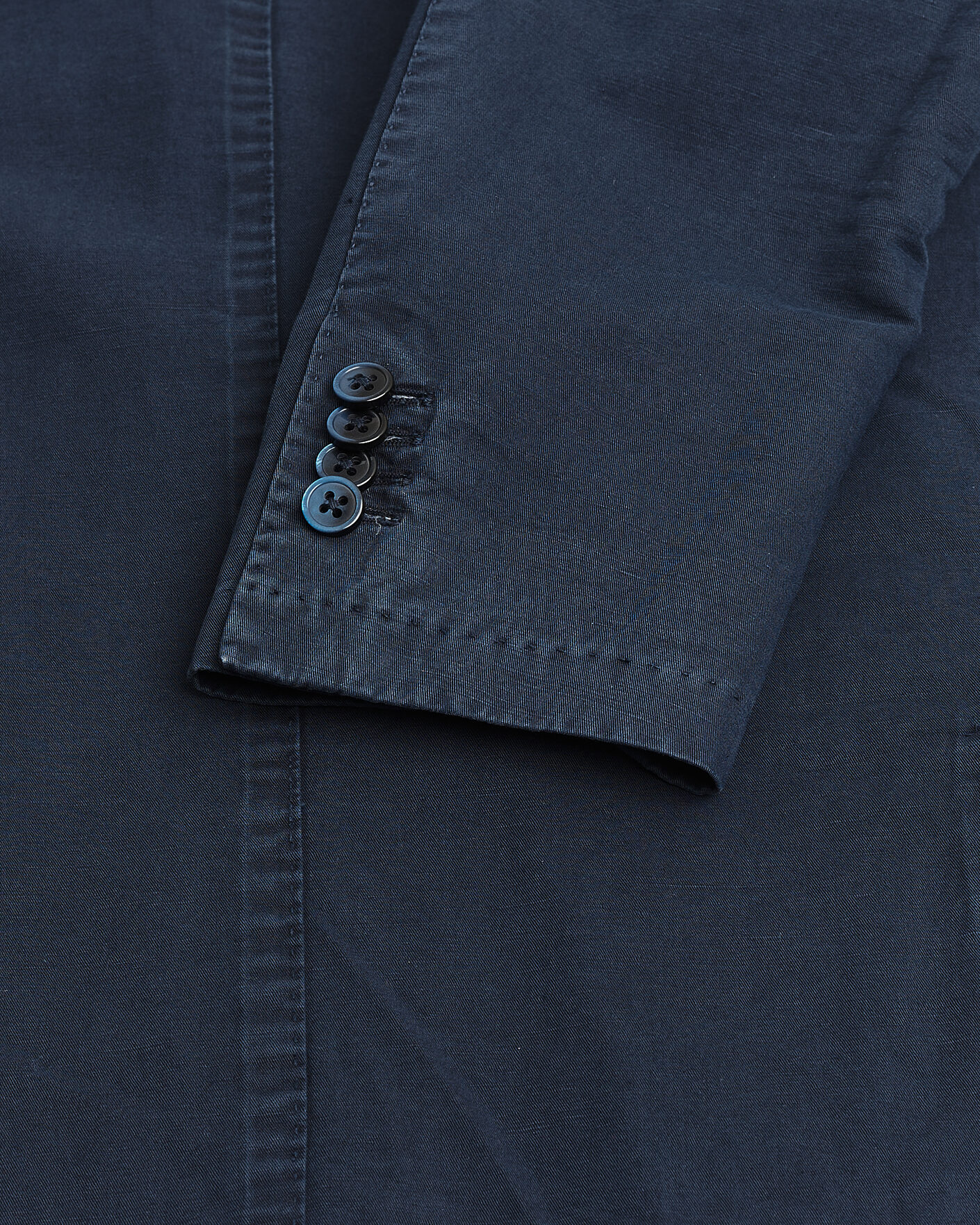 Mies | Pre-owned Pikkutakit | Pre-owned | L.B.M. 1911 Jack Regular Fit Cotton & Linen Blazer Navy 52