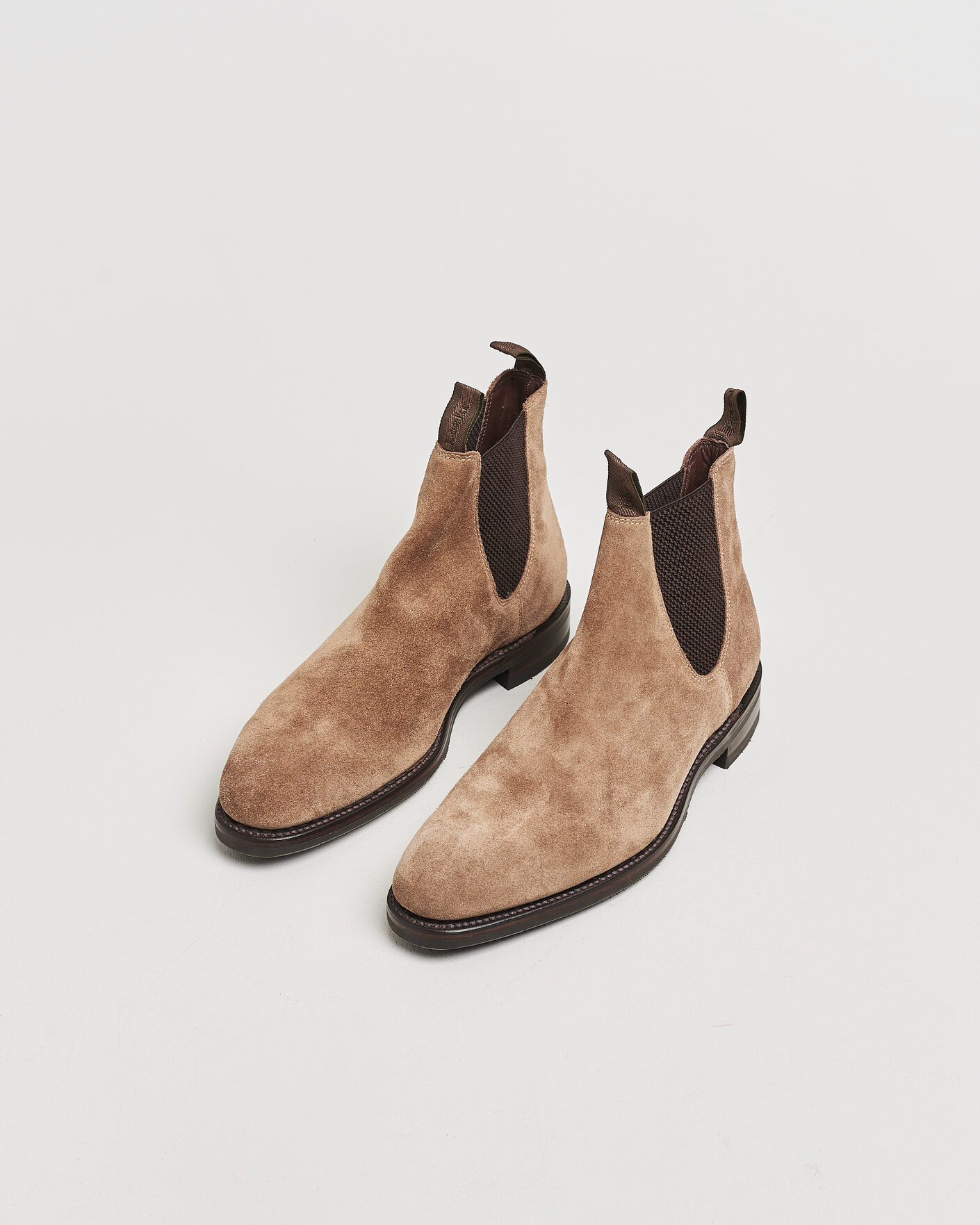 Mies | Pre-owned Pohjattavat kengät | Pre-owned | Loake 1880 Emsworth Chelsea Boot Flint Suede UK9 - EU43
