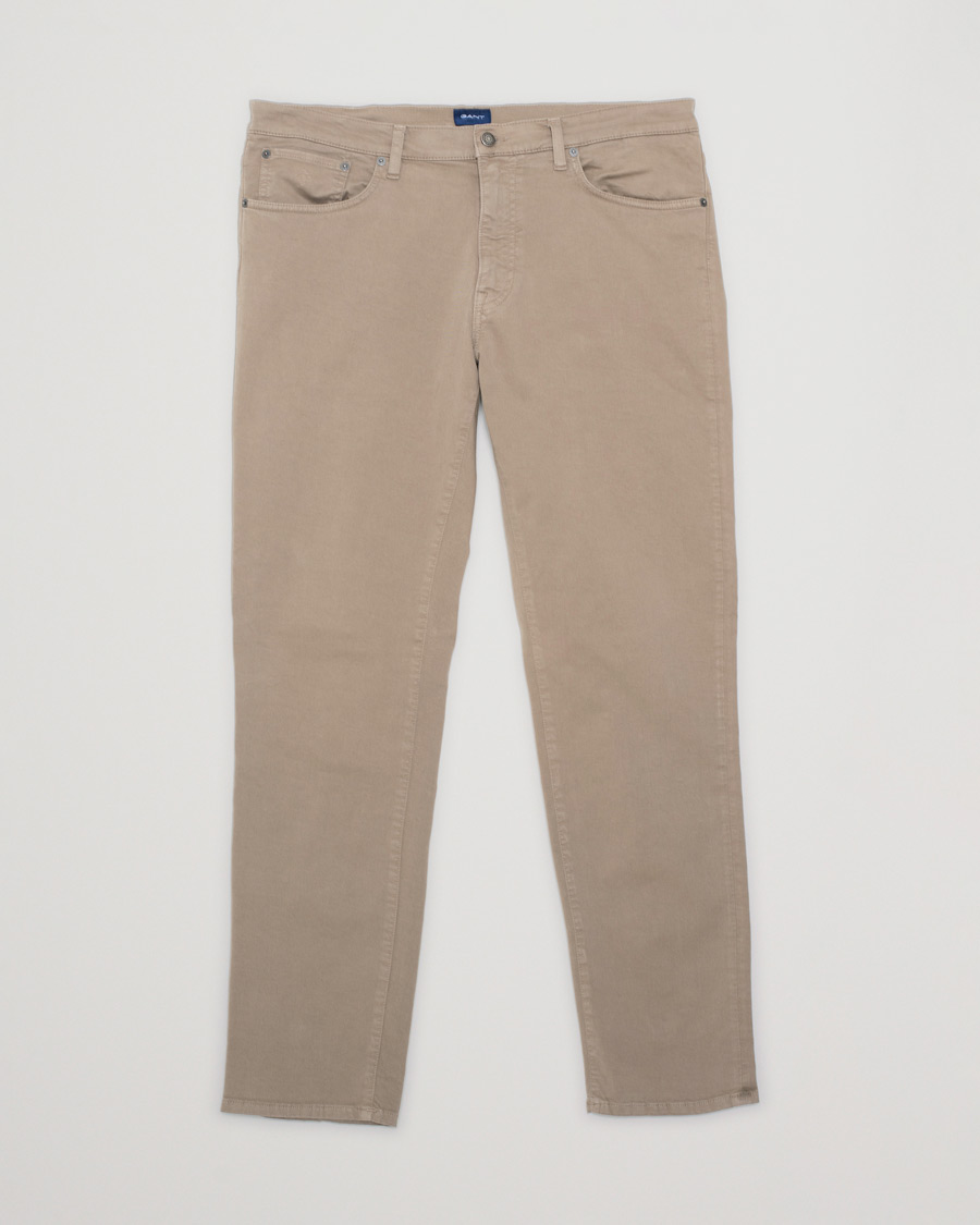 Mies | Housut | Pre-owned | GANT Hayes Desert Jeans Olive W36L32