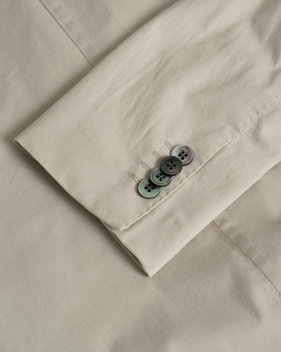 Mies | Oscar Jacobson Ferry Cotton Patch Pocket Blazer Beige 50 | Pre-owned | Oscar Jacobson Ferry Cotton Patch Pocket Blazer Beige 50