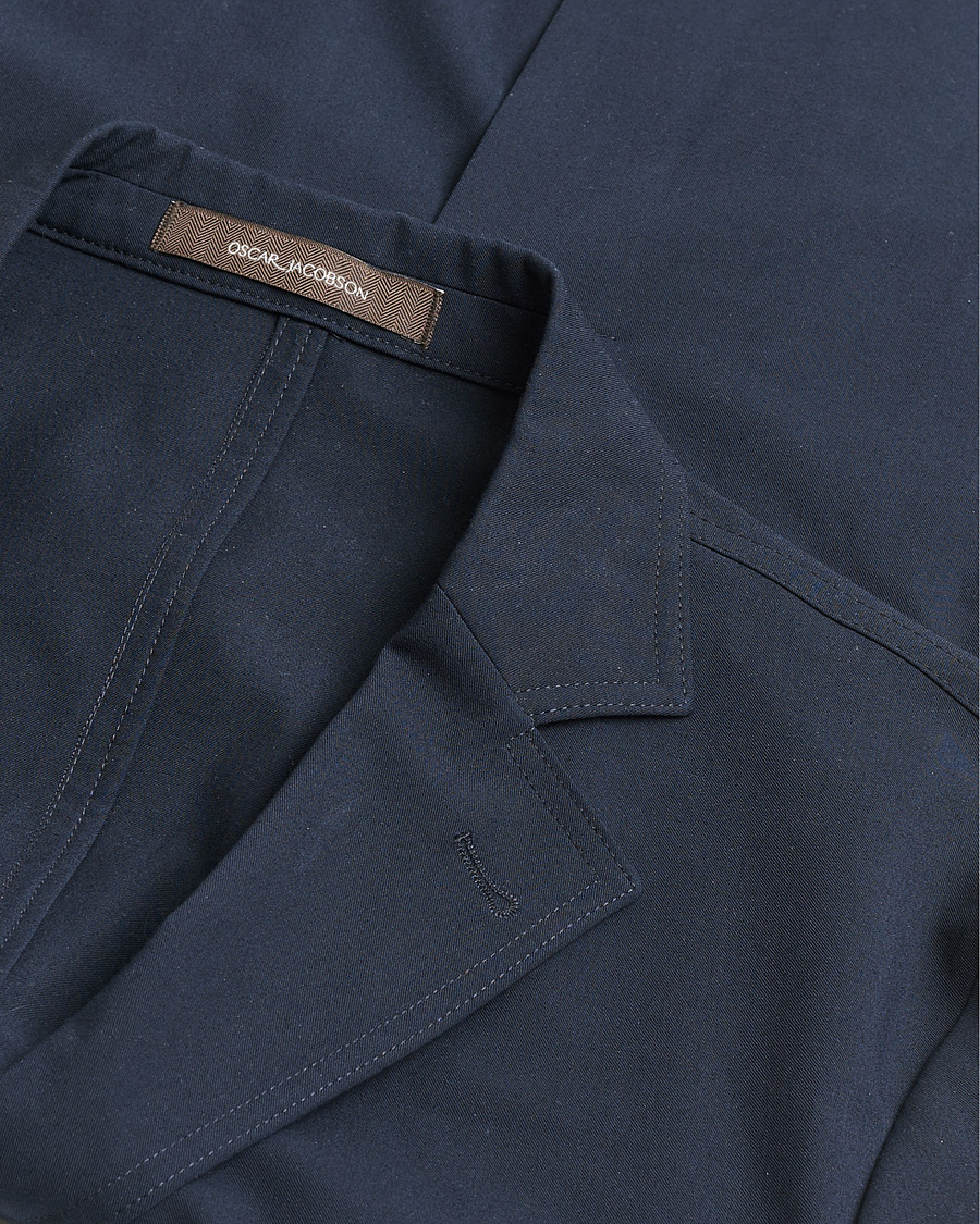Mies | Pre-owned Pikkutakit | Pre-owned | Oscar Jacobson Faber Stretch Blazer Navy 46