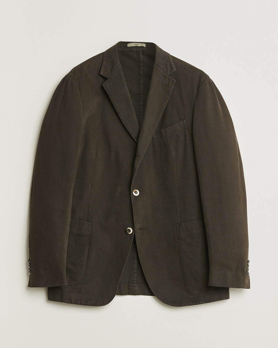 Mies | Pre-owned Pikkutakit | Pre-owned | Boglioli Cotton Blazer Brown 52