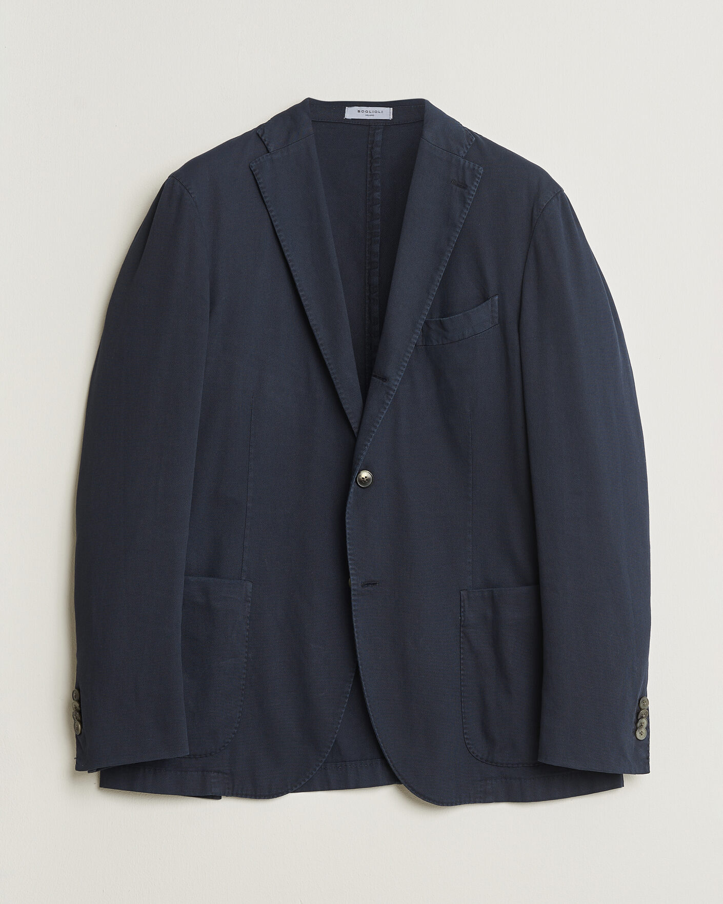 Mies | Pre-owned Pikkutakit | Pre-owned | Boglioli K Jacket Cotton Stretch Blazer Navy 52