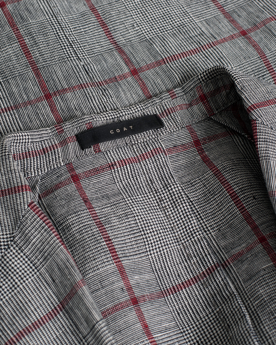 Mies | Pre-owned Pikkutakit | Pre-owned | Boglioli Coat Linen Blazer Grey 52