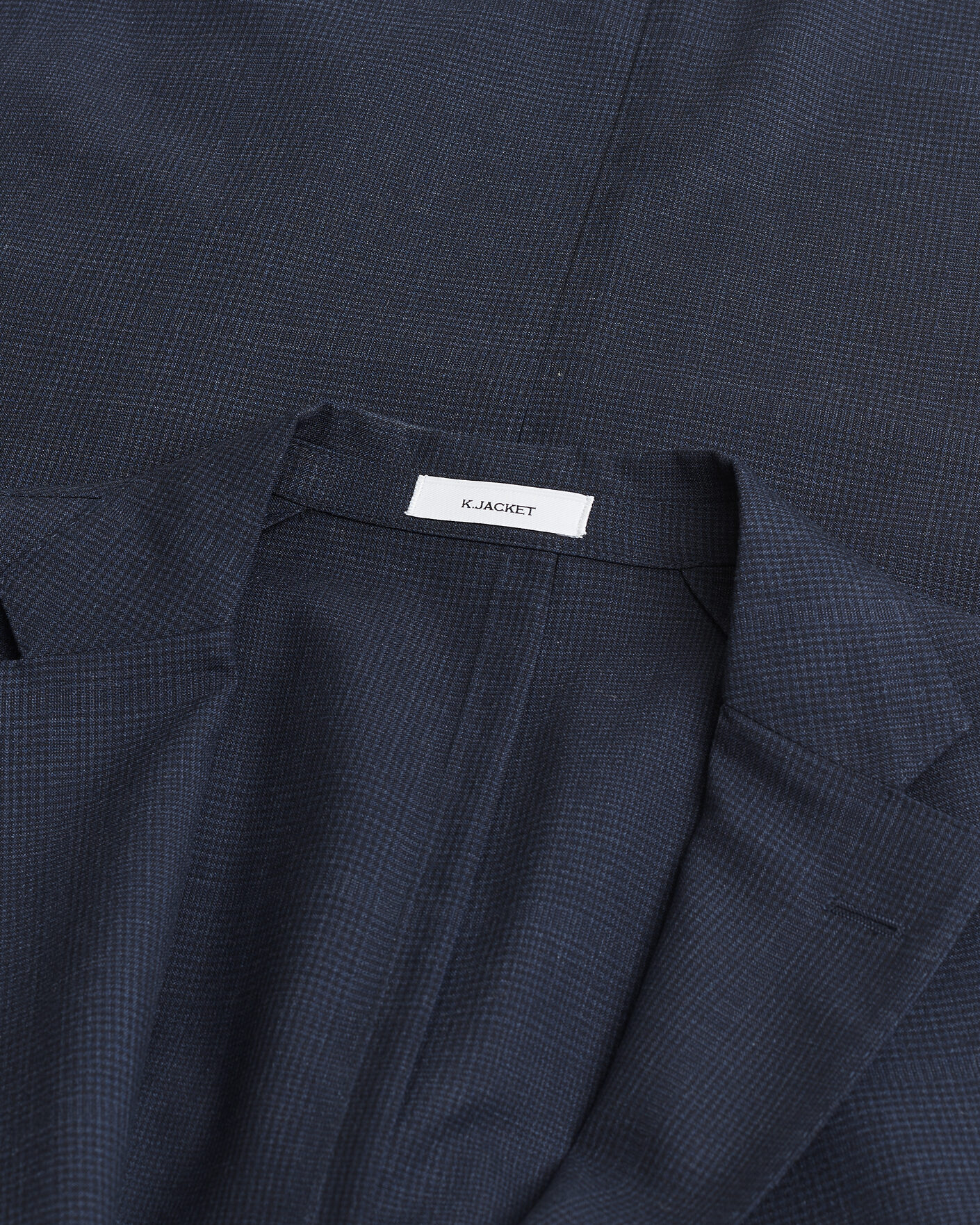 Mies | Pre-owned Pikkutakit | Pre-owned | Boglioli K Jacket Check Wool & Silk Blazer Navy 54