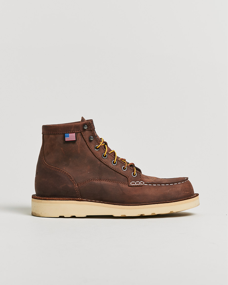 Mies | Pre-owned Kengät | Pre-owned | Danner Bull Run Leather Moc Toe Boot Brown US9 - EU43