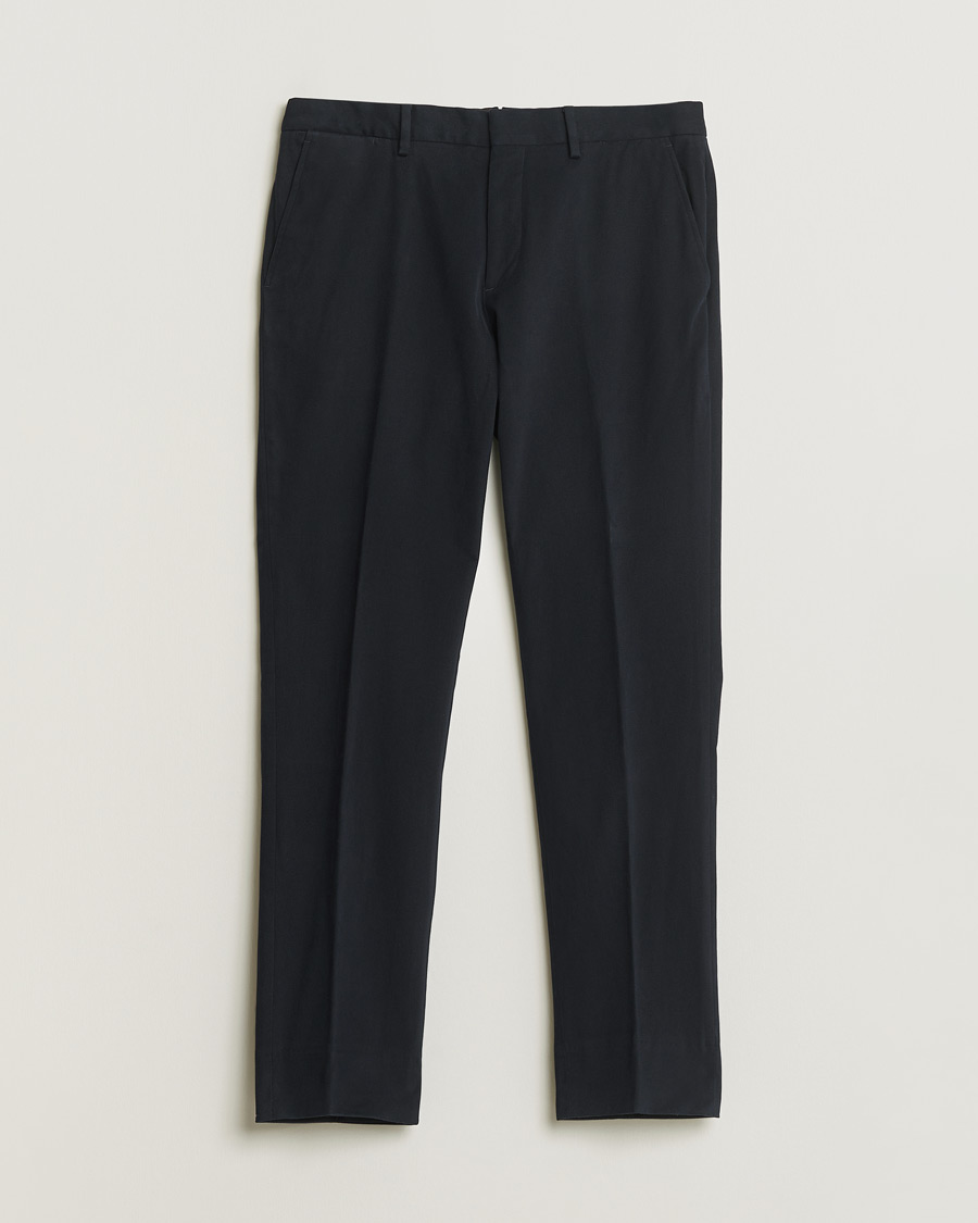 Mies | Pre-owned Housut | Pre-owned | Ermenegildo Zegna Cotton Winter Chino Navy 52