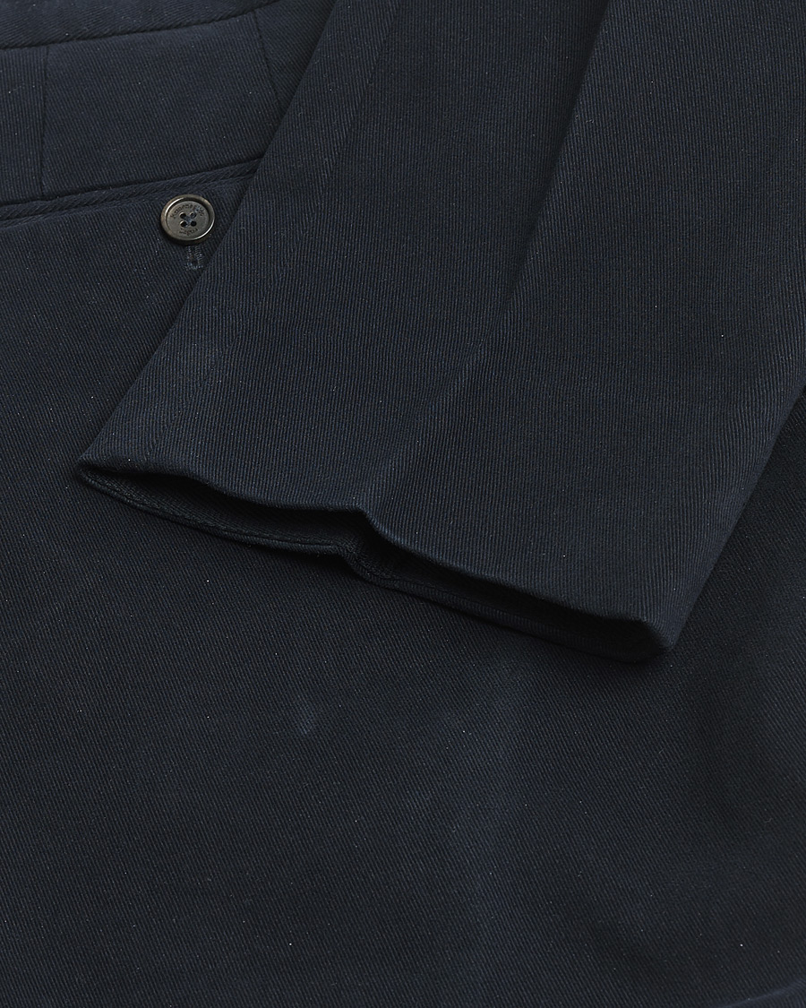 Mies | Pre-owned Housut | Pre-owned | Ermenegildo Zegna Cotton Winter Chino Navy 52