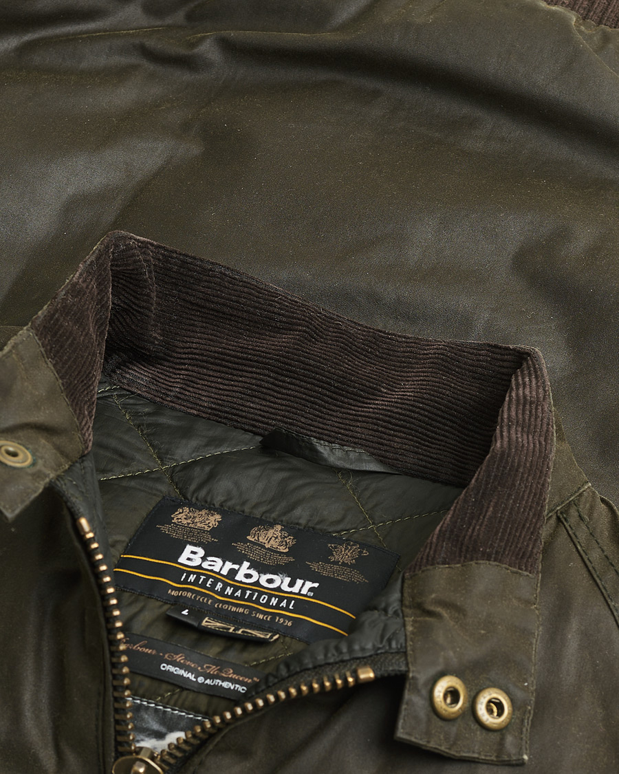 Mies | Pre-owned Takit | Pre-owned | Barbour International Steve McQueen Merchant Jacket Olive L