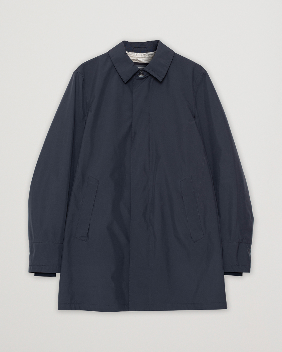 Mies | Herno Laminar Waterproof Coat Navy | Pre-owned | Herno Laminar Waterproof Coat Navy