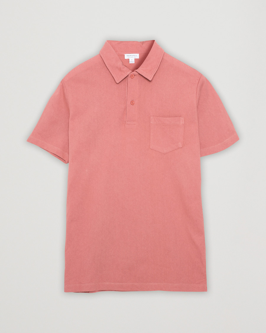 Mies | Pikeet | Pre-owned | Riviera Polo Shirt Dusty Pink S