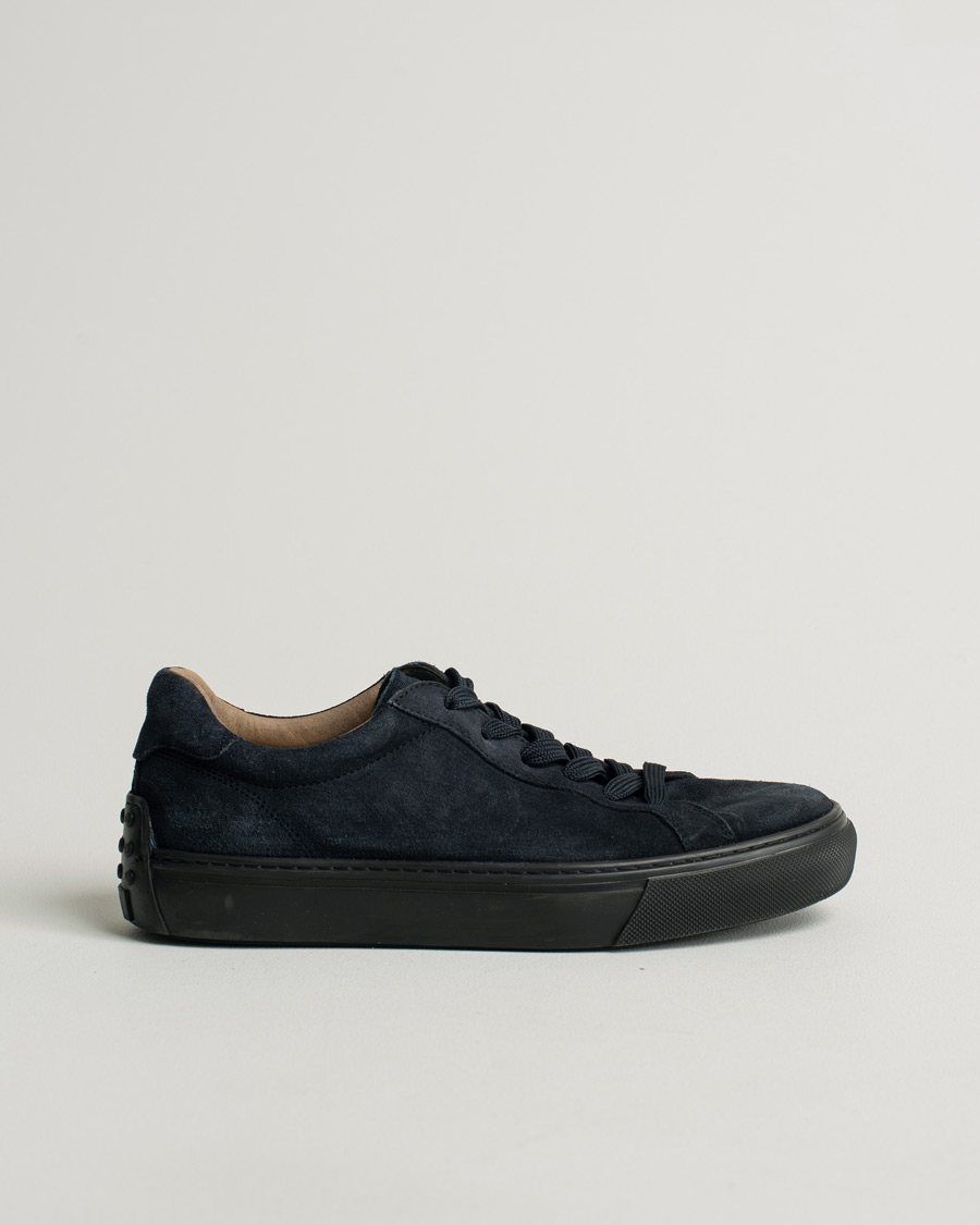 Mies | Pre-owned Kengät | Pre-owned | Tod's Cassetta Lacciata Sneaker Navy Suede