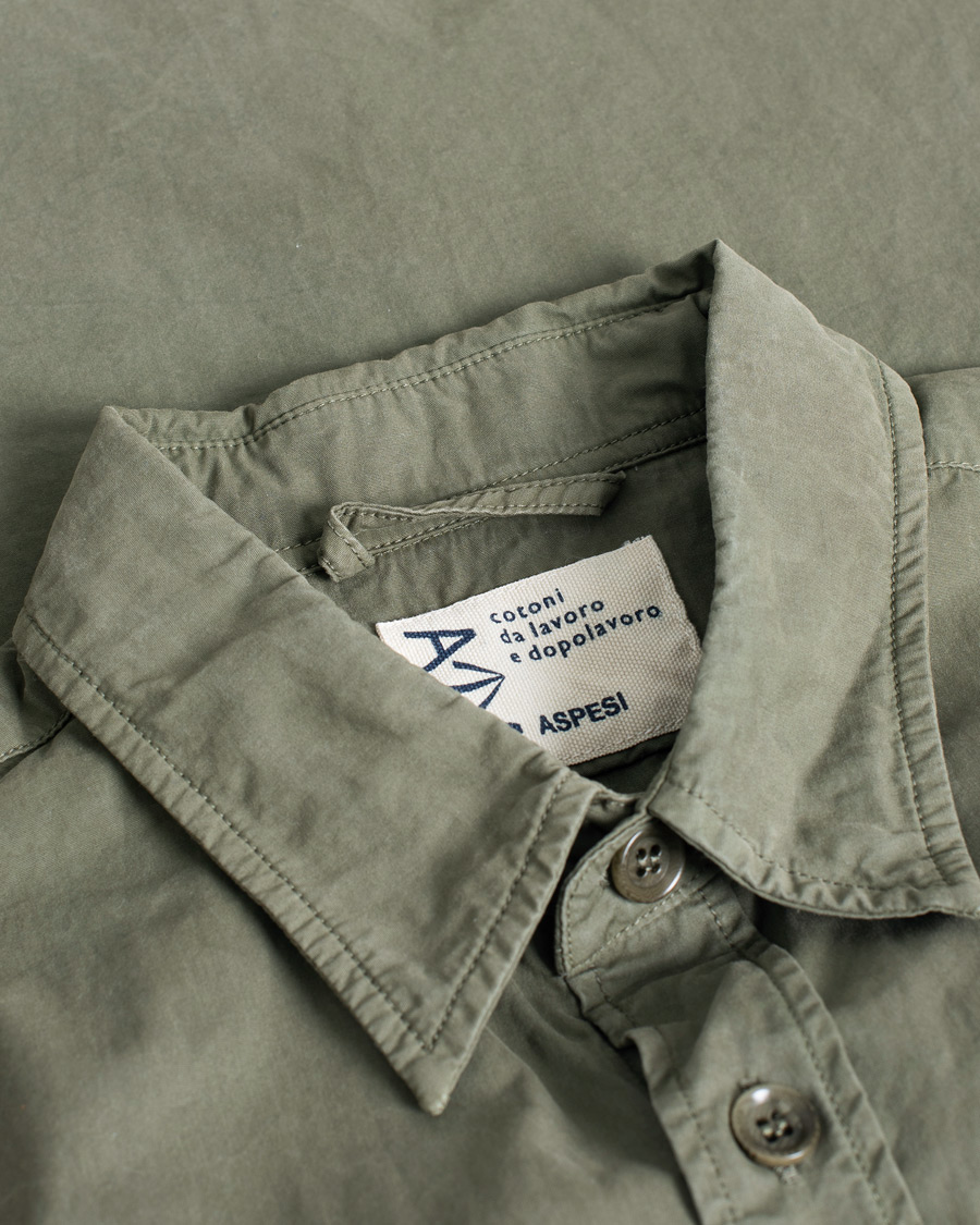 Mies | Takit | Pre-owned | Aspesi Utility Shirt Jacket Military