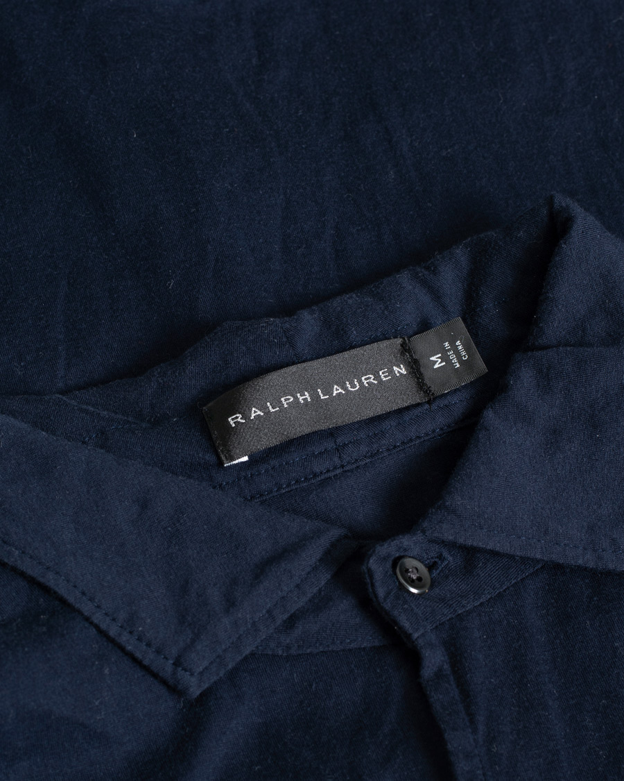 Mies | Kauluspaidat | Pre-owned | Ralph Lauren Black Label Jesery Shirt Navy M