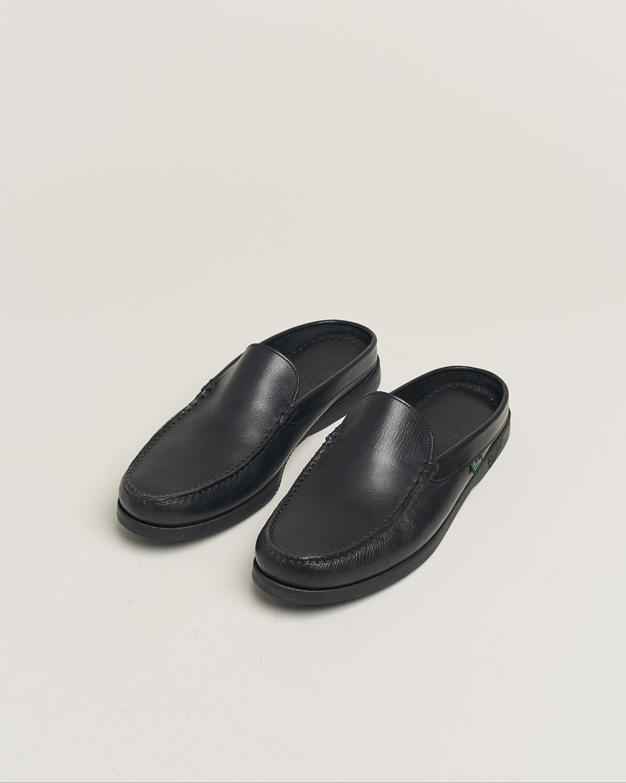 Mies | Paraboot Bahamas Slipper Black | Pre-owned | Paraboot Bahamas Slipper Black