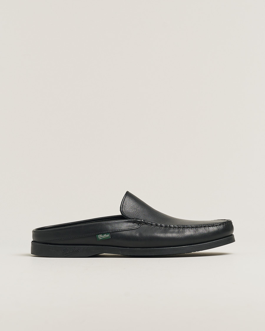 Mies | Paraboot Bahamas Slipper Black | Pre-owned | Paraboot Bahamas Slipper Black