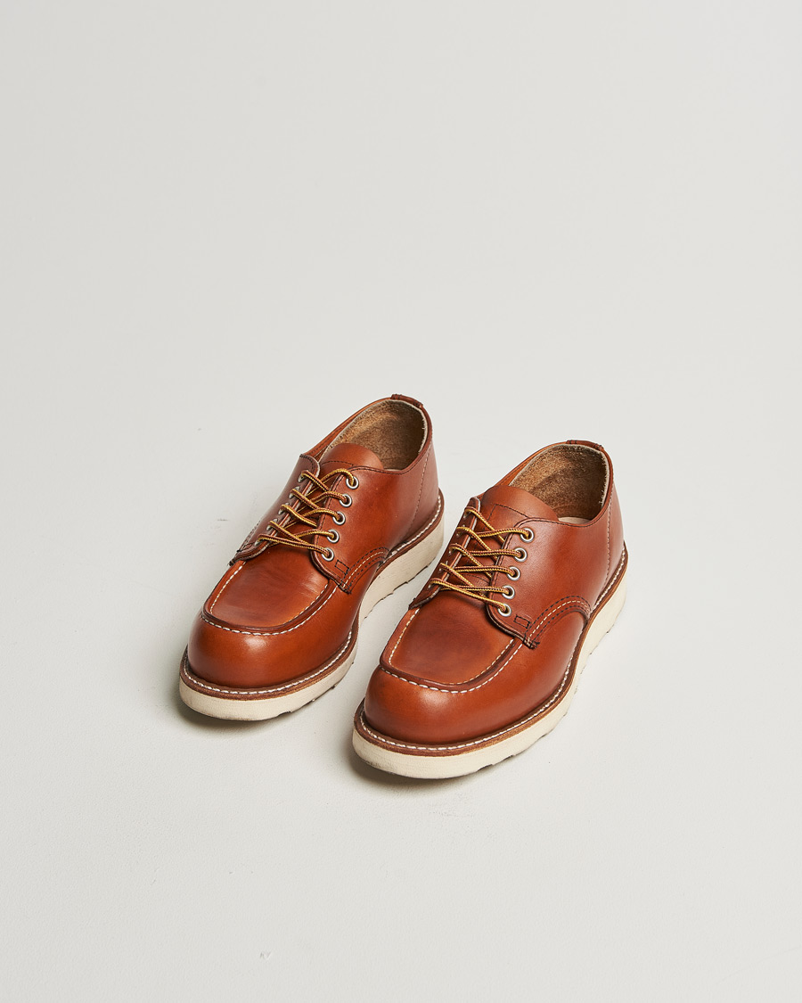 Mies | Red Wing Shoes Moc Toe Oxford Oro Legacy Leather | Pre-owned | Red Wing Shoes Moc Toe Oxford Oro Legacy Leather