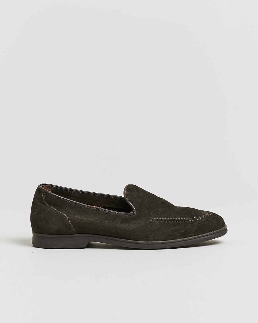 Mies | Pre-owned Kengät | Pre-owned | Myrqvist Brannö Loafers Dark Brown Suede 41