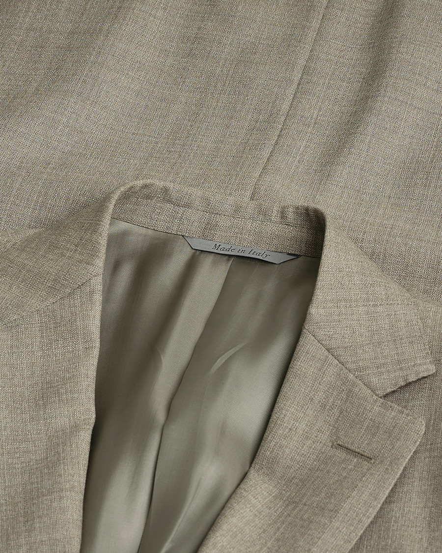 Mies | Pre-owned Puvut | Pre-owned | Canali Wool Suit Beige Melange 48