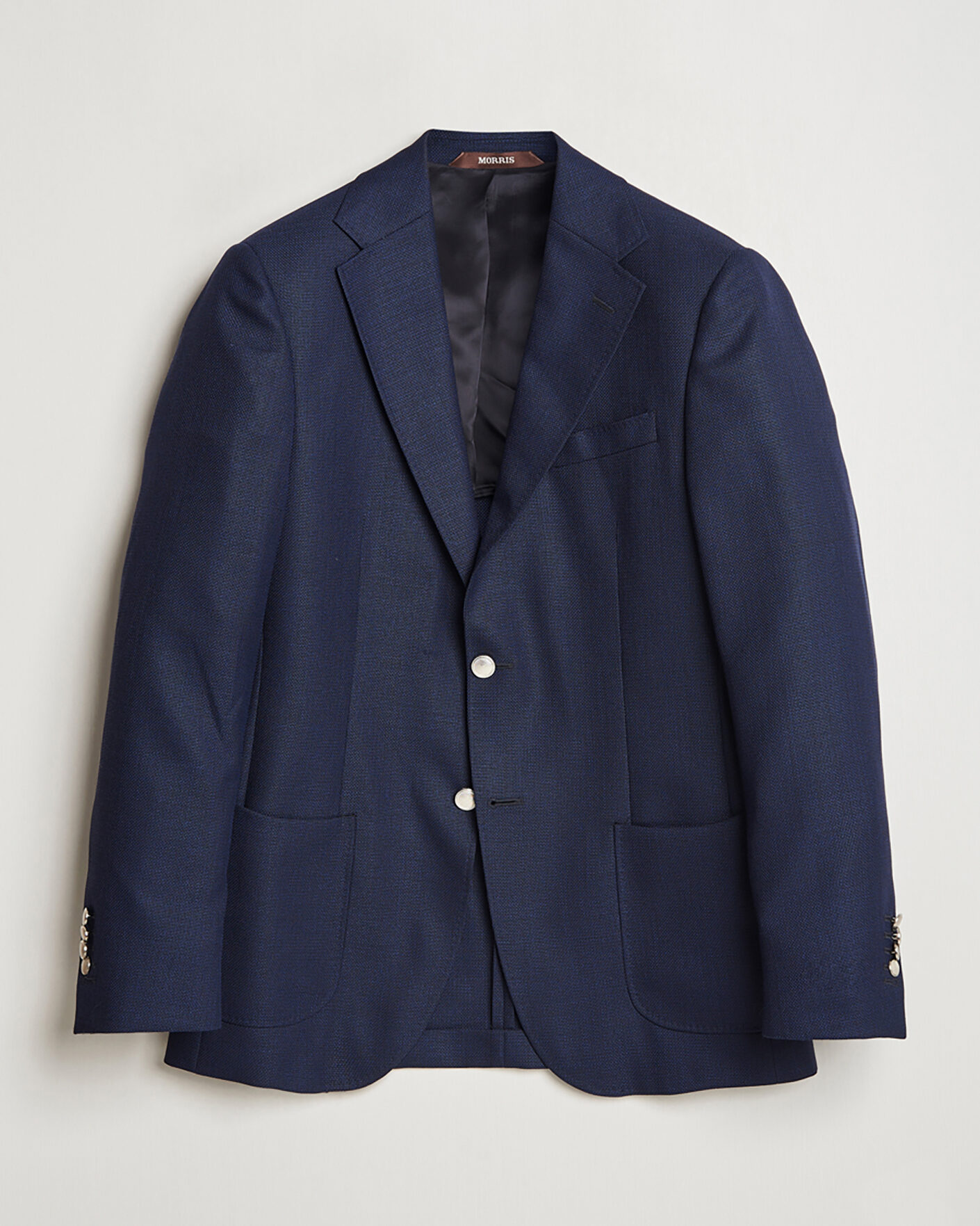 Mies | Pre-owned Pikkutakit | Pre-owned | Morris Heritage Wool Hopsack Club Blazer Navy 52