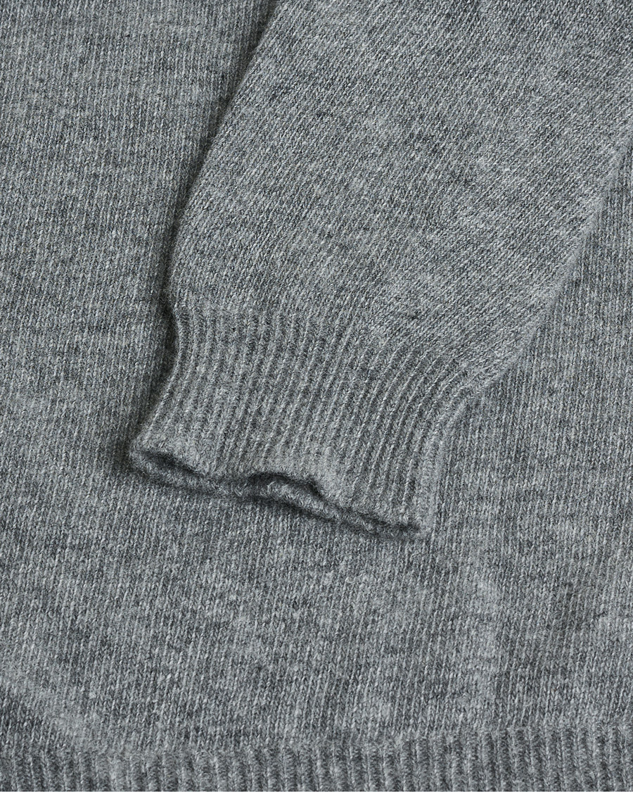 Mies | Pre-owned Puserot | Pre-owned | Jil Sander Cashmere/Merino Round Neck Sweater Grey Melange