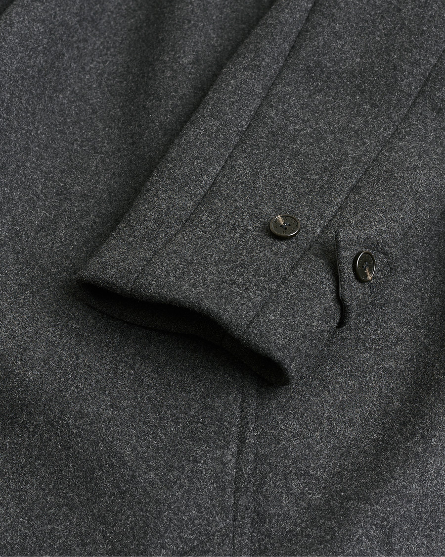 Mies | Pre-owned Takit | Pre-owned | Mackintosh Boston Wool Overcoat Grey M