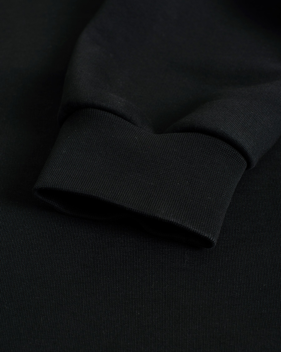 Mies | Acne Studios Half Zip Sweatshirt Black L | Pre-owned | Acne Studios Half Zip Sweatshirt Black L