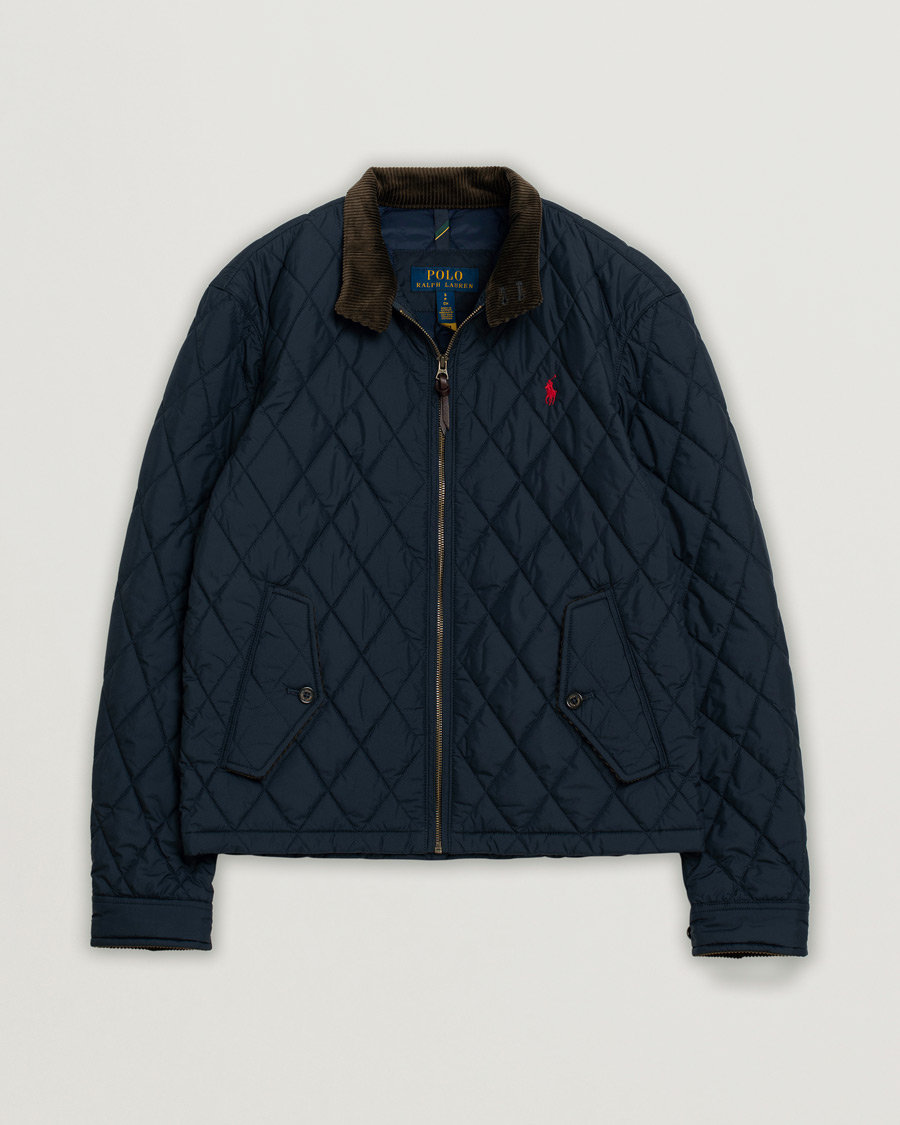 Mies | Polo Ralph Lauren Quilted Jacket Navy S | Pre-owned | Polo Ralph Lauren Quilted Jacket Navy S