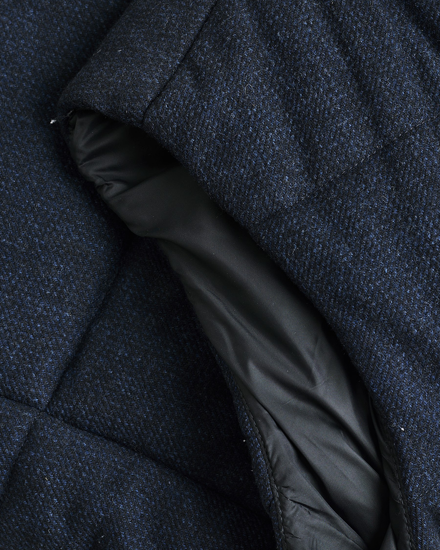 Mies | Polo Ralph Lauren Flannel Wool Vest Navy M | Pre-owned | Polo Ralph Lauren Flannel Wool Vest Navy M