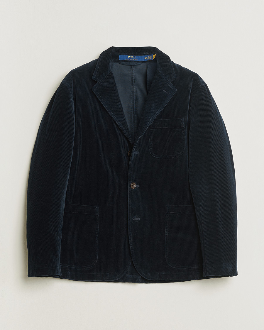 Mies | Pre-owned Pikkutakit | Pre-owned | Polo Ralph Lauren Corduroy Stretch Blazer Aviator Navy UK38 - EU48
