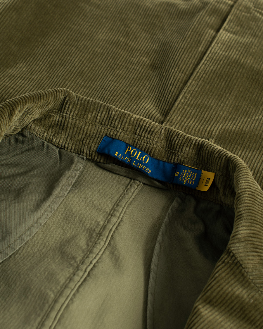 Mies | Pikkutakit | Pre-owned | Polo Ralph Lauren Corduroy Stretch Blazer Country Olive