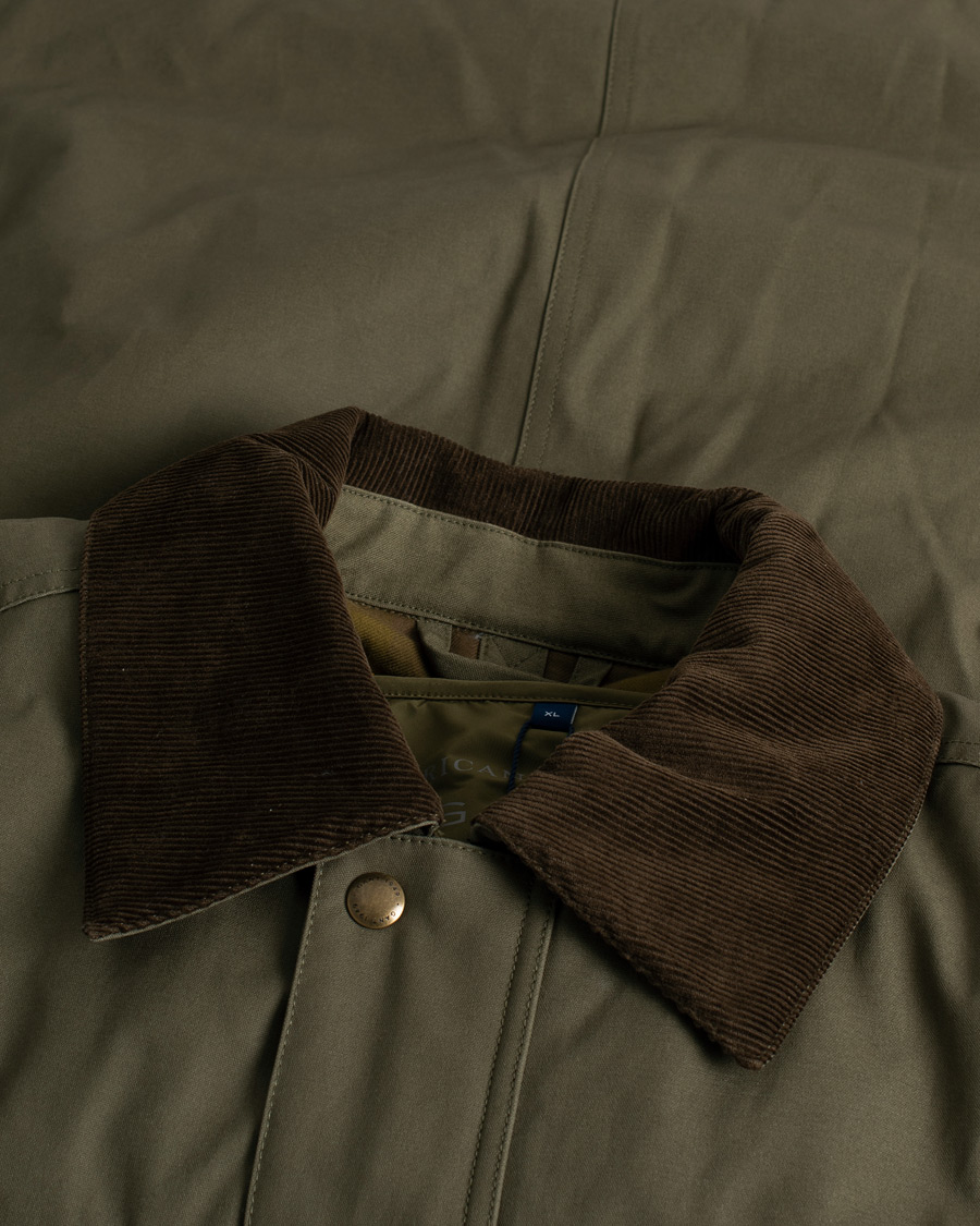 Mies | Pre-owned Takit | Pre-owned | GANT Waxed Double Decker Jacket Hunter Green XL