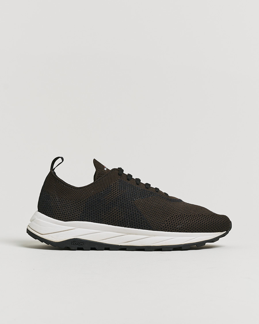 Mies | Pre-owned Kengät | Pre-owned | Kiton Running Sneakers Dark Brown 43