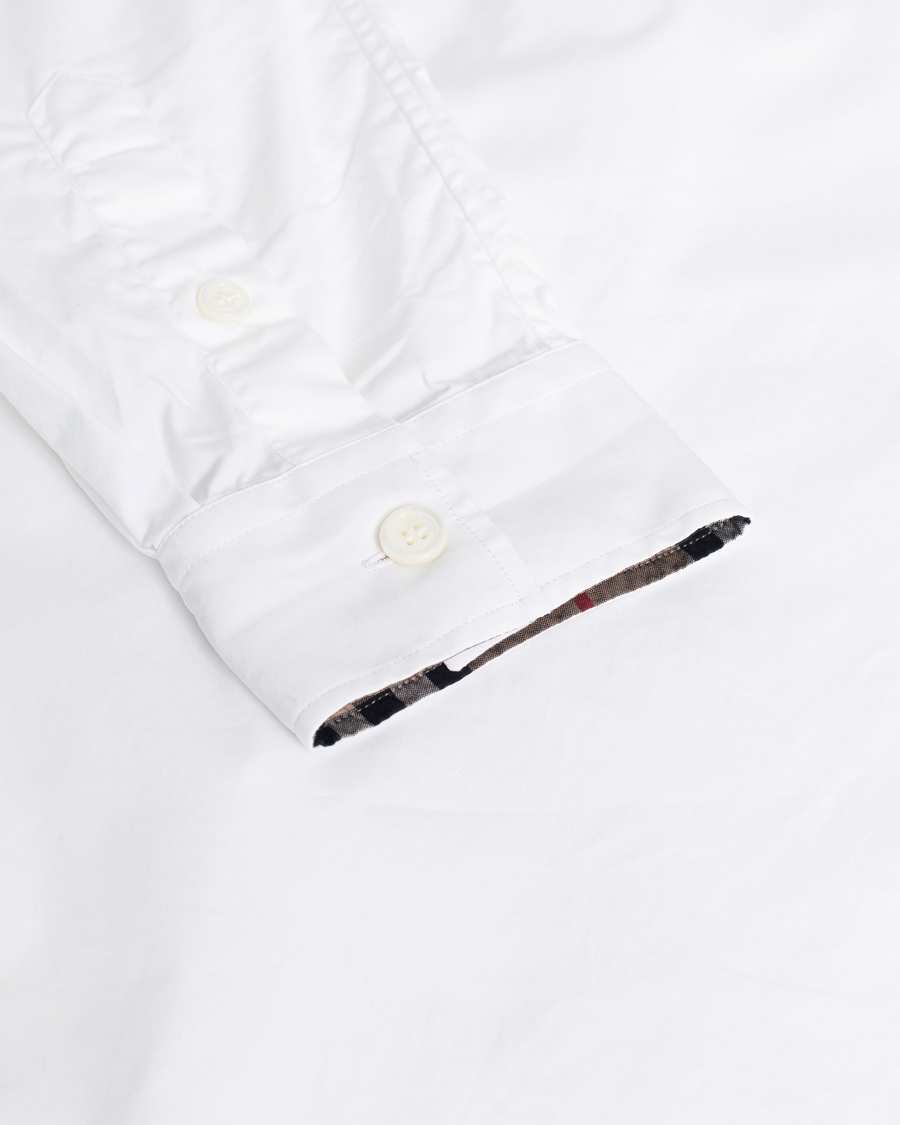 Mies | Kauluspaidat | Pre-owned | Burberry Slim Fit Dress Shirt White L