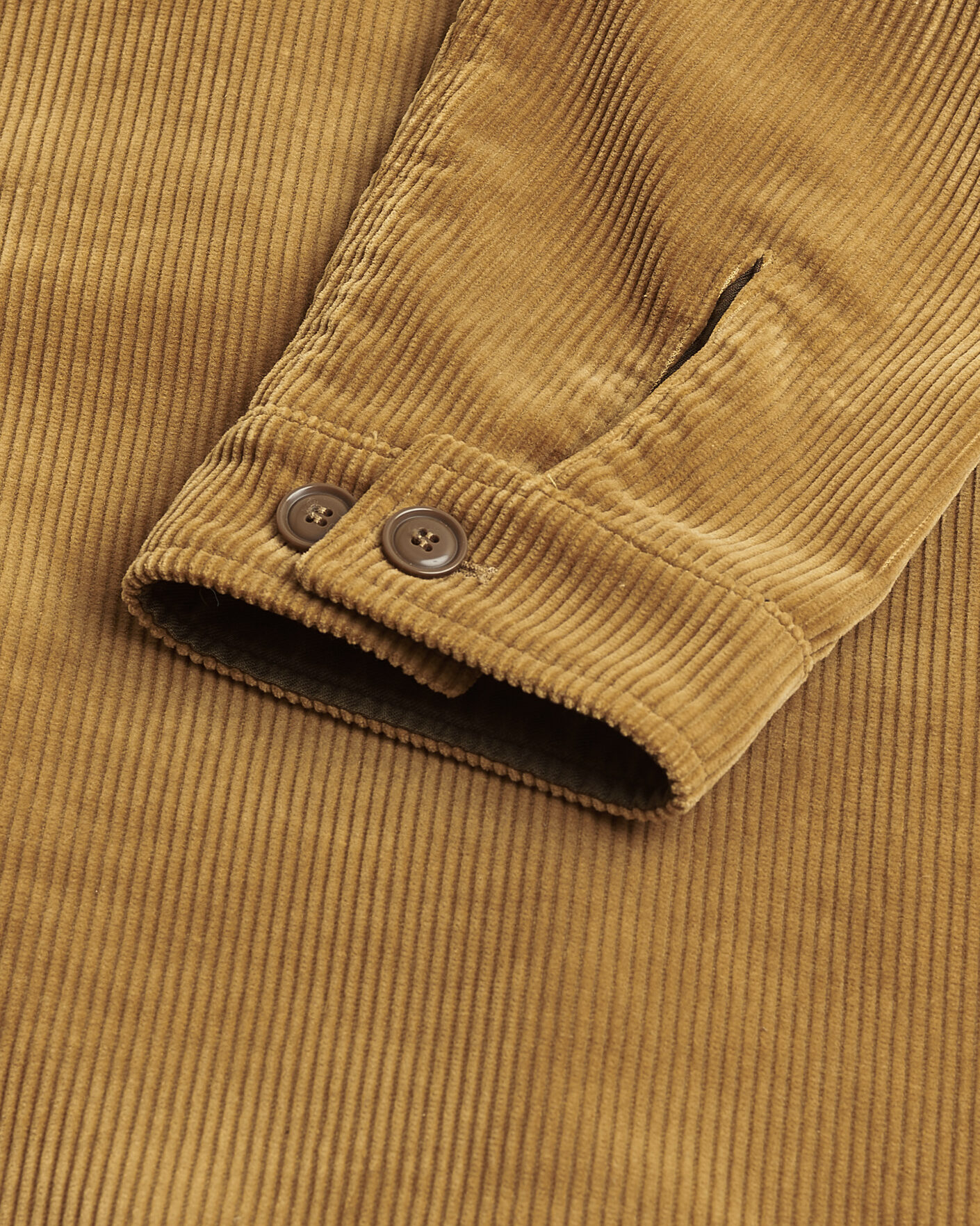 Mies | Pre-owned Takit | Pre-owned | Aspesi Corduroy Cotton Shirt Jacket Tan L