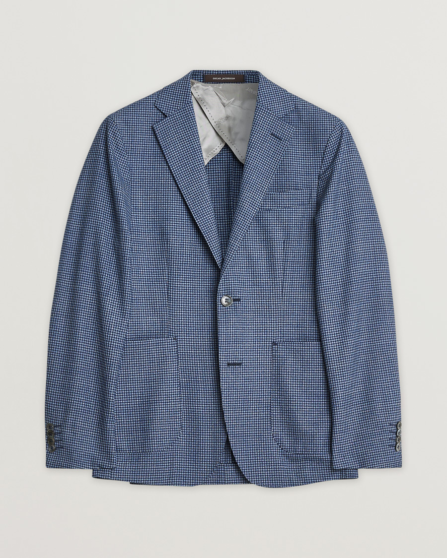 Mies | Pre-owned Pikkutakit | Pre-owned | Oscar Jacobson Ferry Check Wool Blazer Multi