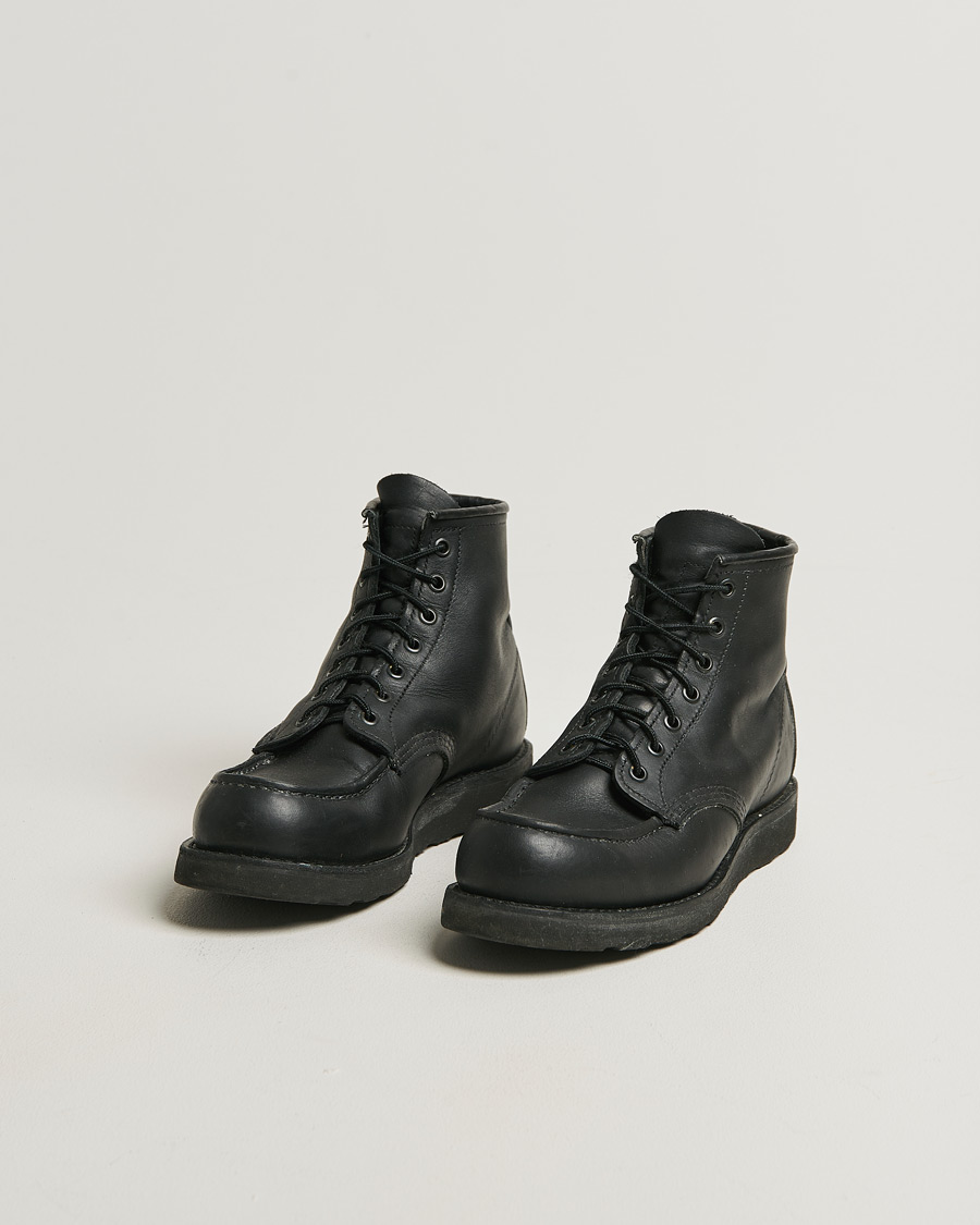 Mies | Pre-owned Kengät | Pre-owned | Red Wing Shoes Moc Toe Boot Black Harness US8,5 - EU41,5
