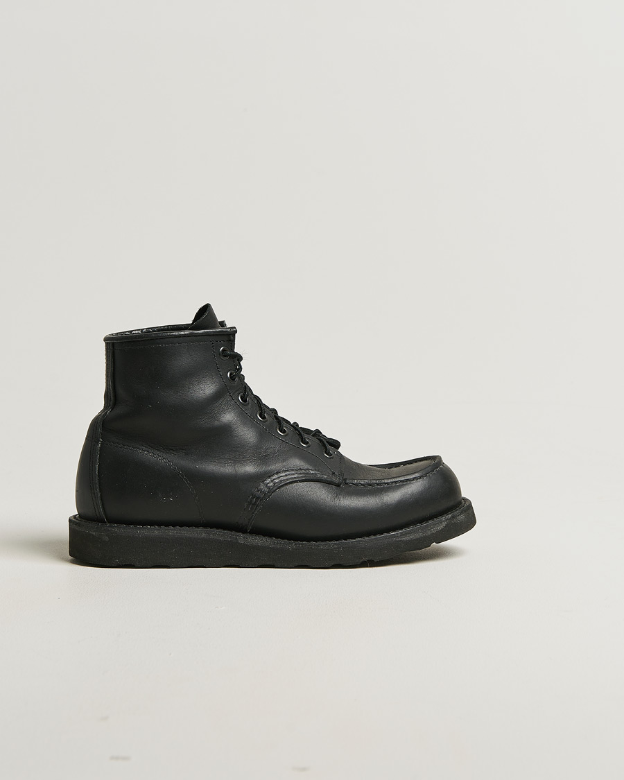 Mies | Pre-owned Kengät | Pre-owned | Red Wing Shoes Moc Toe Boot Black Harness US8,5 - EU41,5