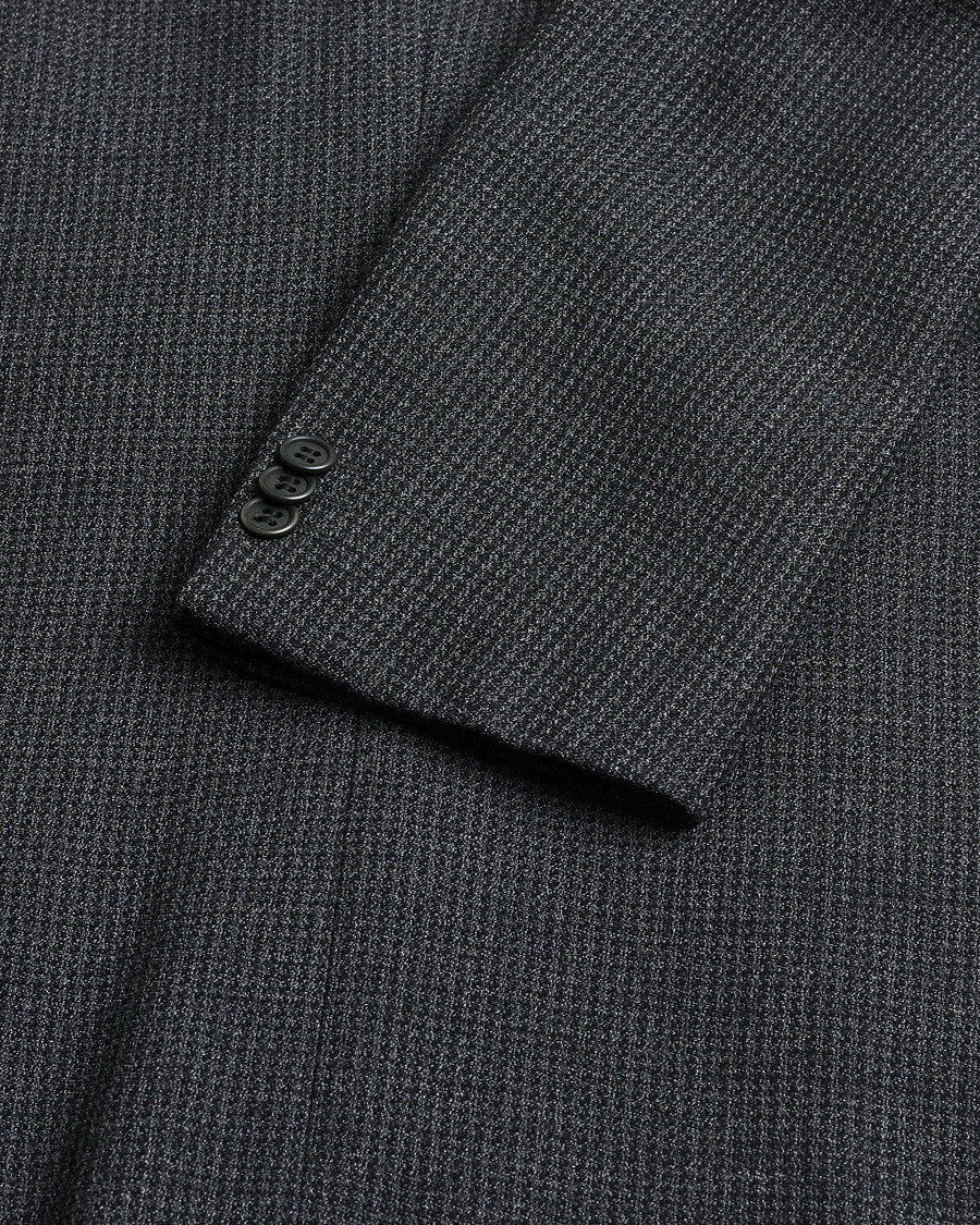 Mies | Pre-owned Pikkutakit | Pre-owned | Armani Collezioni Vintage Wool Blazer Dark Grey 48