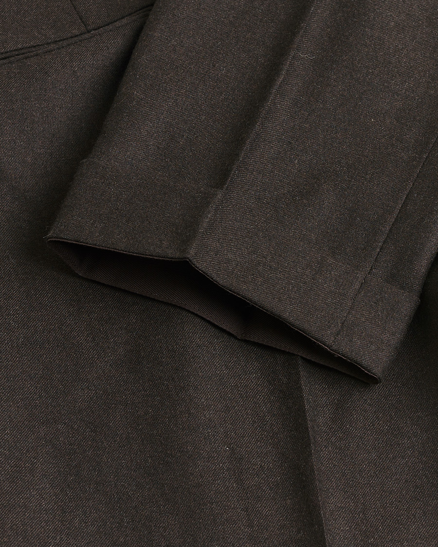 Mies | Pre-owned Housut | Pre-owned | Incotex Slim Fit Flannel Trousers Brown 50