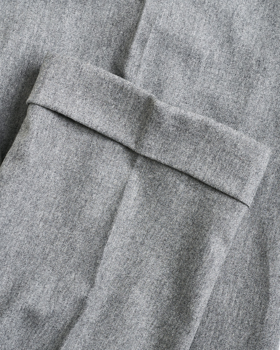 Mies | Pre-owned Housut | Pre-owned | PT01 Pleated Wool Trousers Grey Melange 50