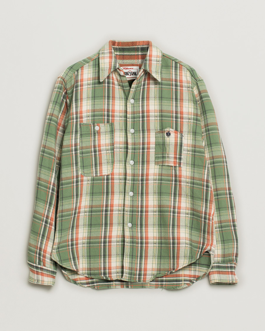 Mies | Kauluspaidat | Pre-owned | Big Yank 1942 Flannel Shirt Green Check S