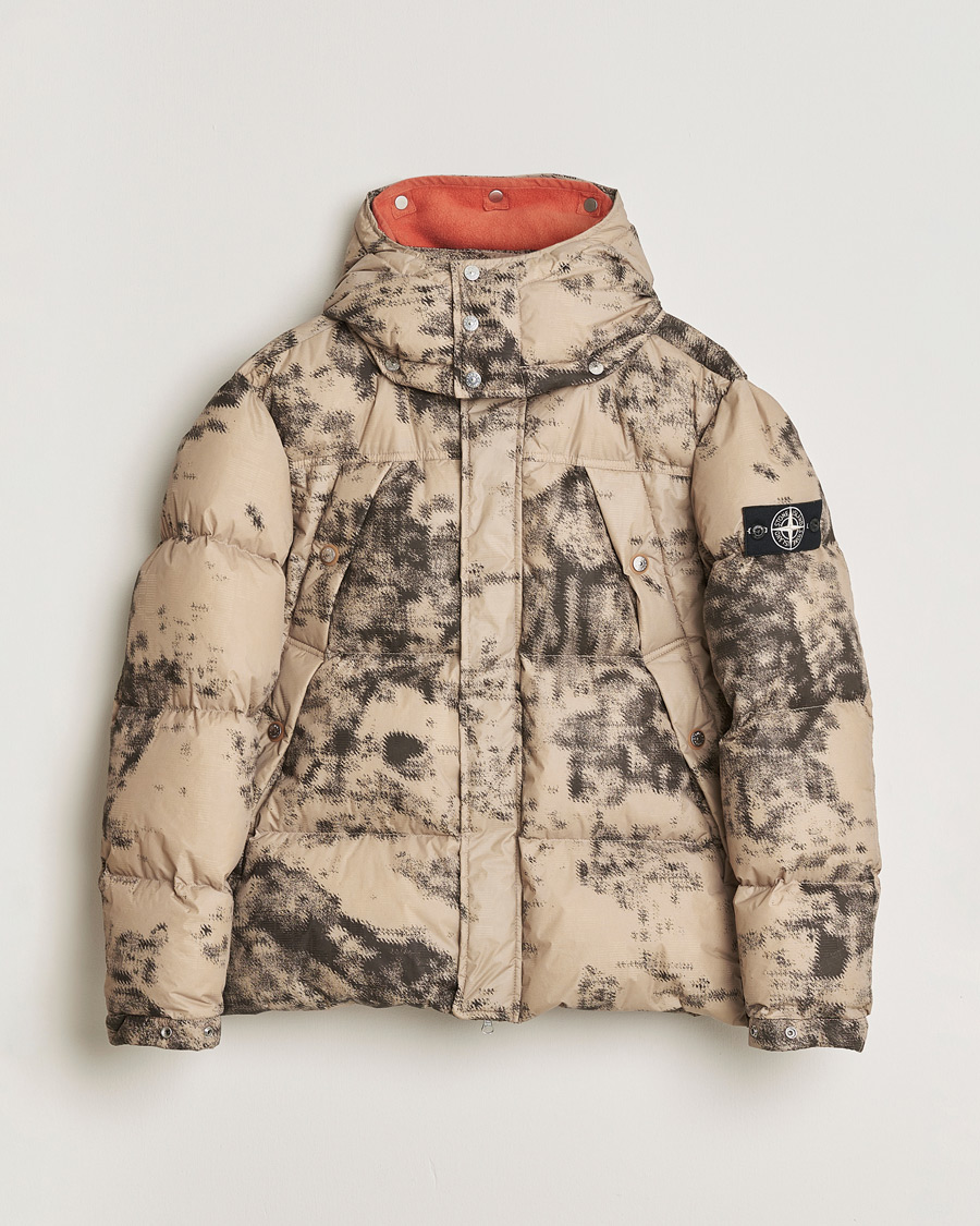 Mies | Pre-owned Takit | Pre-owned | Stone Island Thermo Sensitive Camo Down Jacket Dove Grey L