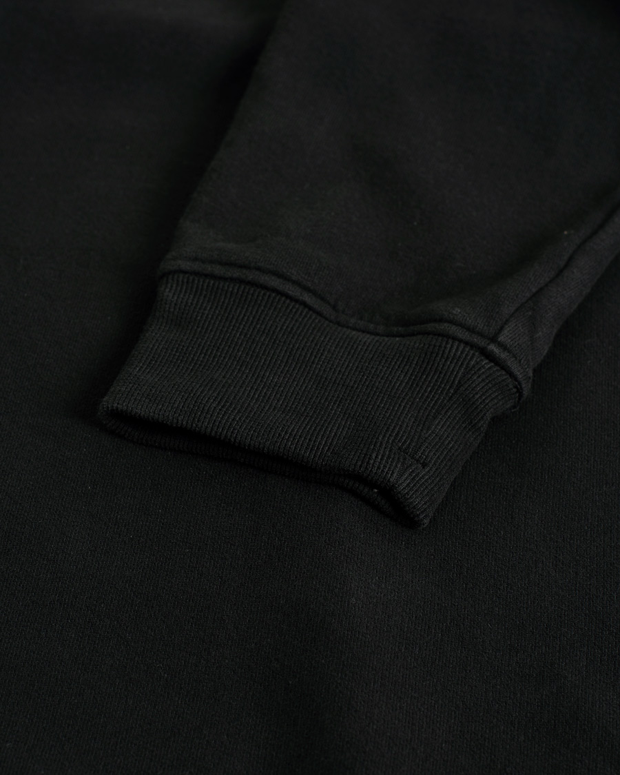 Mies | Puserot | Pre-owned | Stone Island Garment Dyed Fleece Half Zip Black