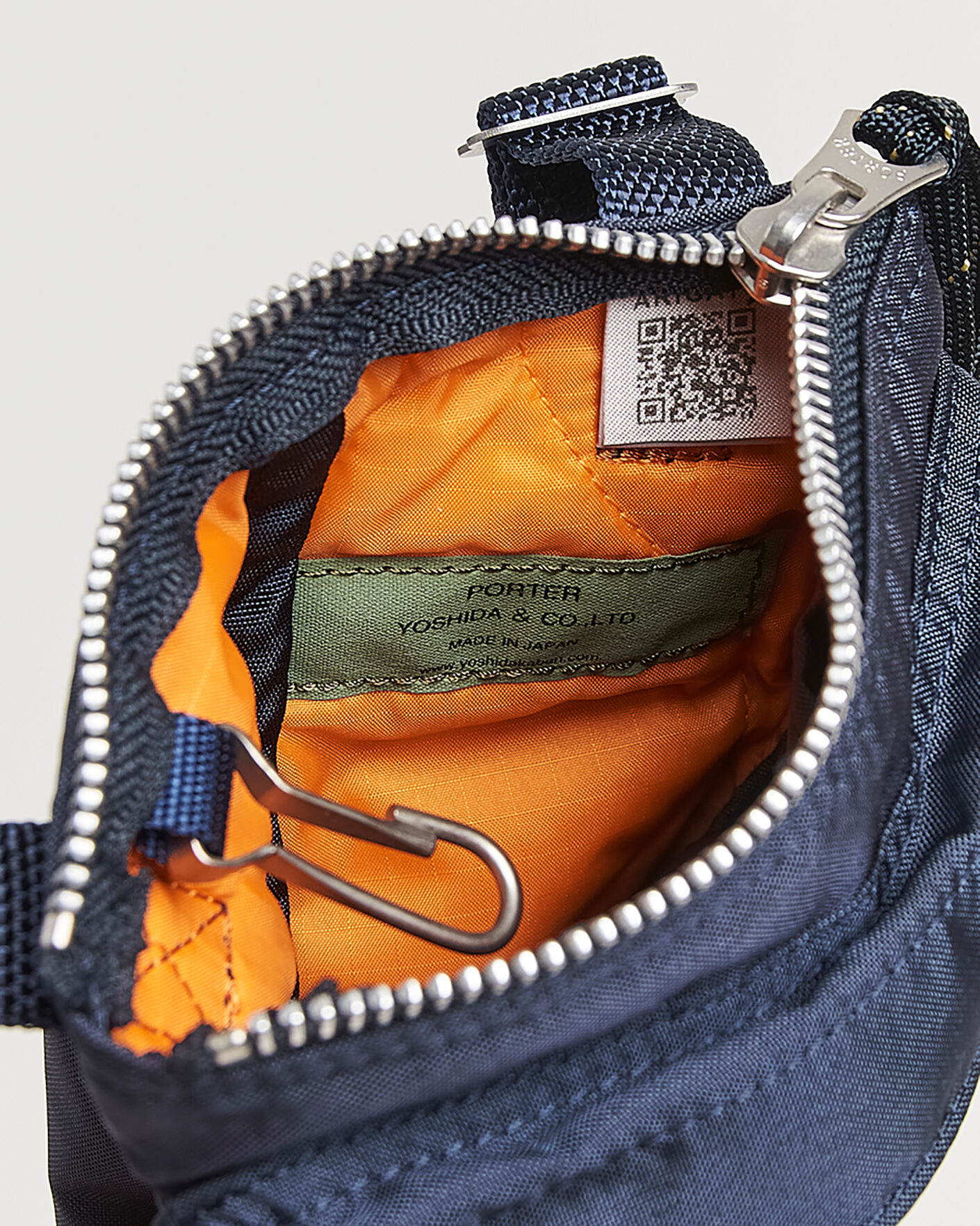 Mies | Pre-owned Asusteet | Pre-owned | Porter-Yoshida & Co. Force Small Shoulder Pouch Navy Blue