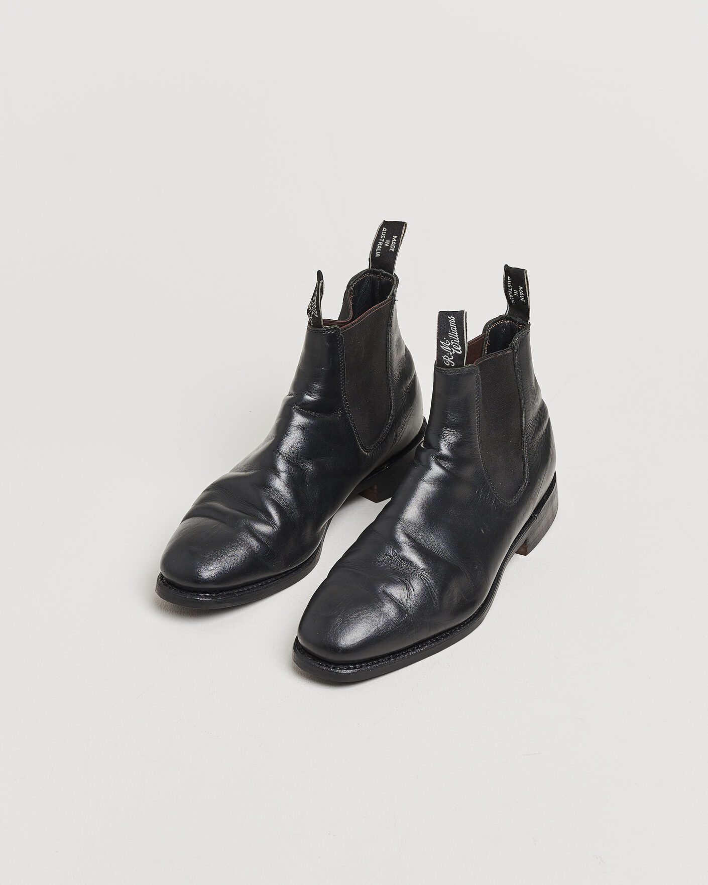 Mies | Pre-owned Pohjattavat kengät | Pre-owned | R.M.Williams Comfort Craftsman G Boot Yearling Black UK9 - EU43,5
