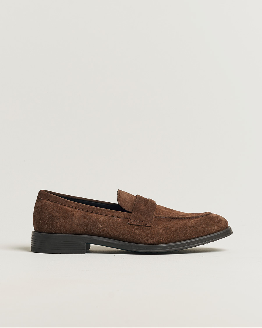 Mies | Paul Smith Pierce Suede Loafer Dark Brown UK8 - EU42 | Pre-owned | Paul Smith Pierce Suede Loafer Dark Brown UK8 - EU42