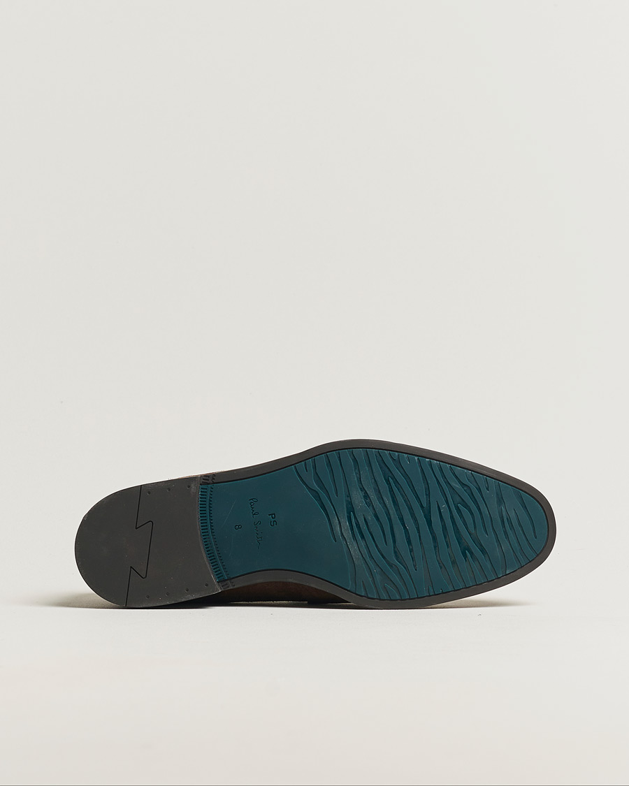 Mies | Paul Smith Pierce Suede Loafer Dark Brown UK8 - EU42 | Pre-owned | Paul Smith Pierce Suede Loafer Dark Brown UK8 - EU42