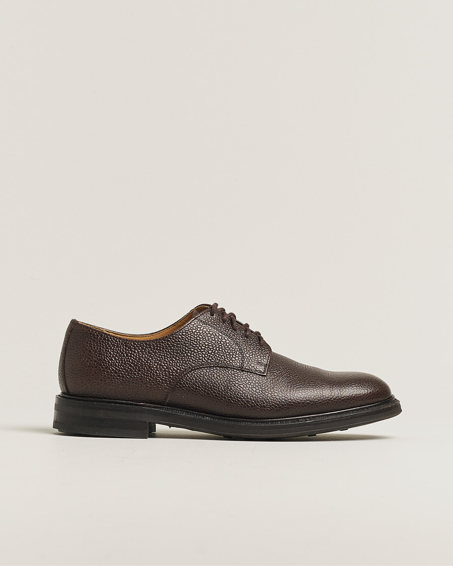 Mies | Myrqvist Boden Derby Dark Brown Country Calf UK7,5 - EU41,5 | Pre-owned | Myrqvist Boden Derby Dark Brown Country Calf UK7,5 - EU41,5